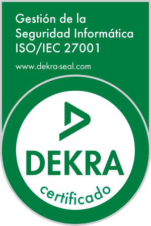 Certificado DEKRA ISO 27001:2022